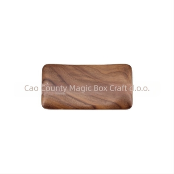 Drvena podložica za zglob za mehaničku tipkovnicu i miš – jednostrana jastučnica za dlan, drveni jastuk za dlan, moguć tisk logotipa