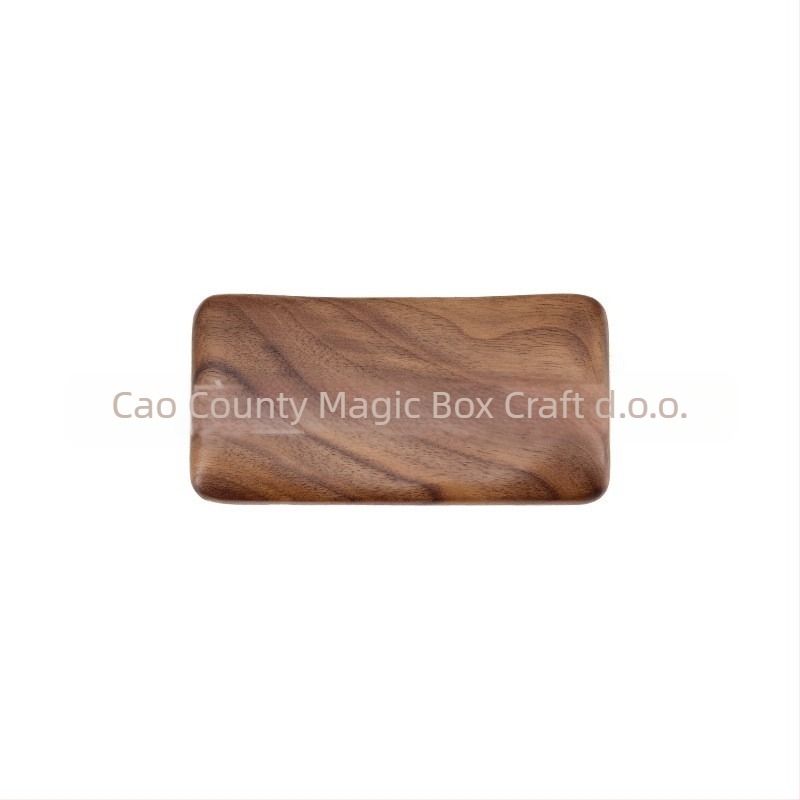 Drvena podložica za zglob za mehaničku tipkovnicu i miš – jednostrana jastučnica za dlan, drveni jastuk za dlan, moguć tisk logotipa