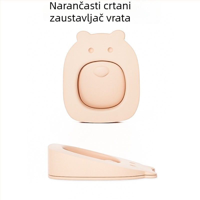 Vrata karikatura stopper, zidni, PVC, ručno upravljanje, moderni minimalistički stil