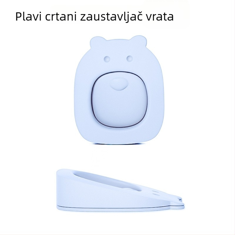 Vrata karikatura stopper, zidni, PVC, ručno upravljanje, moderni minimalistički stil