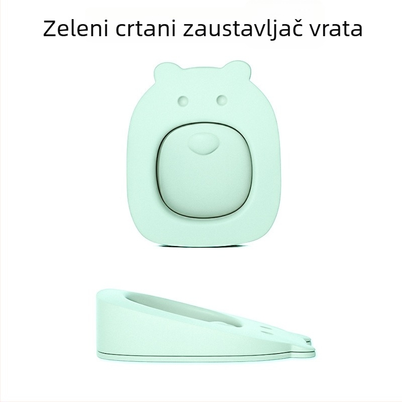 Vrata karikatura stopper, zidni, PVC, ručno upravljanje, moderni minimalistički stil