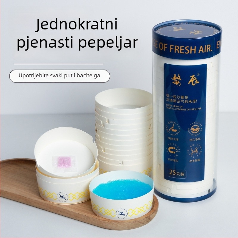Jednokratni pepeljara, jednostavan stil, model A594; 60 komada u kutiji; Materijal: Drugo