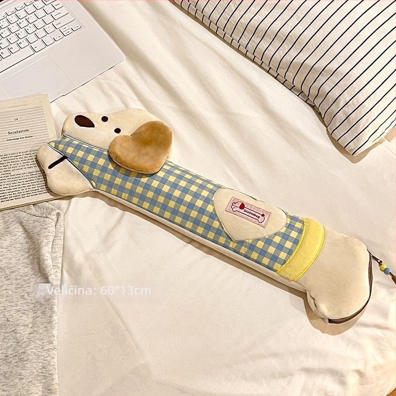 Baršunasta vrećica za vodu s cartoon stilom za noge, ruke, struk i trbuh, višestruko podešavanje temperature — Kod artikla D57785