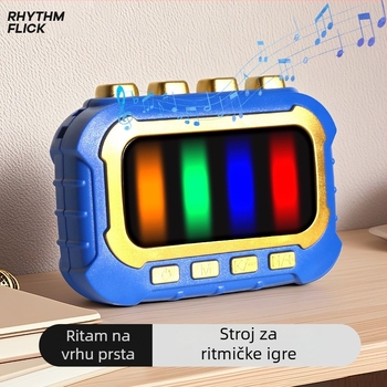 Prijenosna dječja ritamska konzola – plastika; dob djece 4–6 godina; 3C kategorija: Elektroničke igrečke do 14 godina; pakiranje: ekspres kutija; šifra proizvoda A194-13 (Materijal: Plastika; Dob: 4–6 godina; 3C kategorija: Elektroničke igrečke do 14 godin