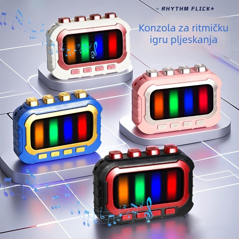 Prijenosna dječja ritamska konzola – plastika; dob djece 4–6 godina; 3C kategorija: Elektroničke igrečke do 14 godina; pakiranje: ekspres kutija; šifra proizvoda A194-13 (Materijal: Plastika; Dob: 4–6 godina; 3C kategorija: Elektroničke igrečke do 14 godin