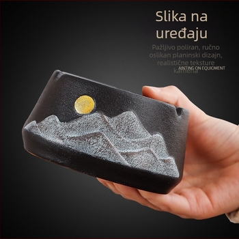 Keramički pepeljara s funkcijom pohrane, porijeklo Dehua, marka Simple flakes, palatski stil