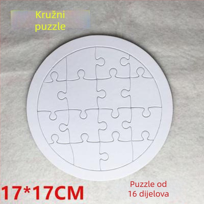 Plastični 3D puzzle za djecu 4–6 godina, mogućnost prilagodbe, metoda obrade: Drugo