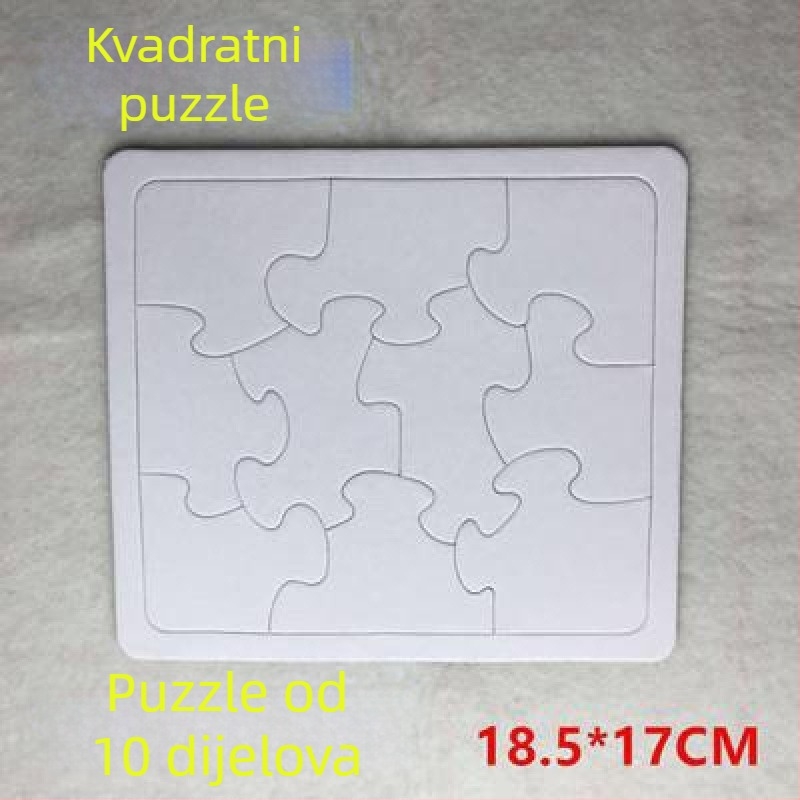 Plastični 3D puzzle za djecu 4–6 godina, mogućnost prilagodbe, metoda obrade: Drugo