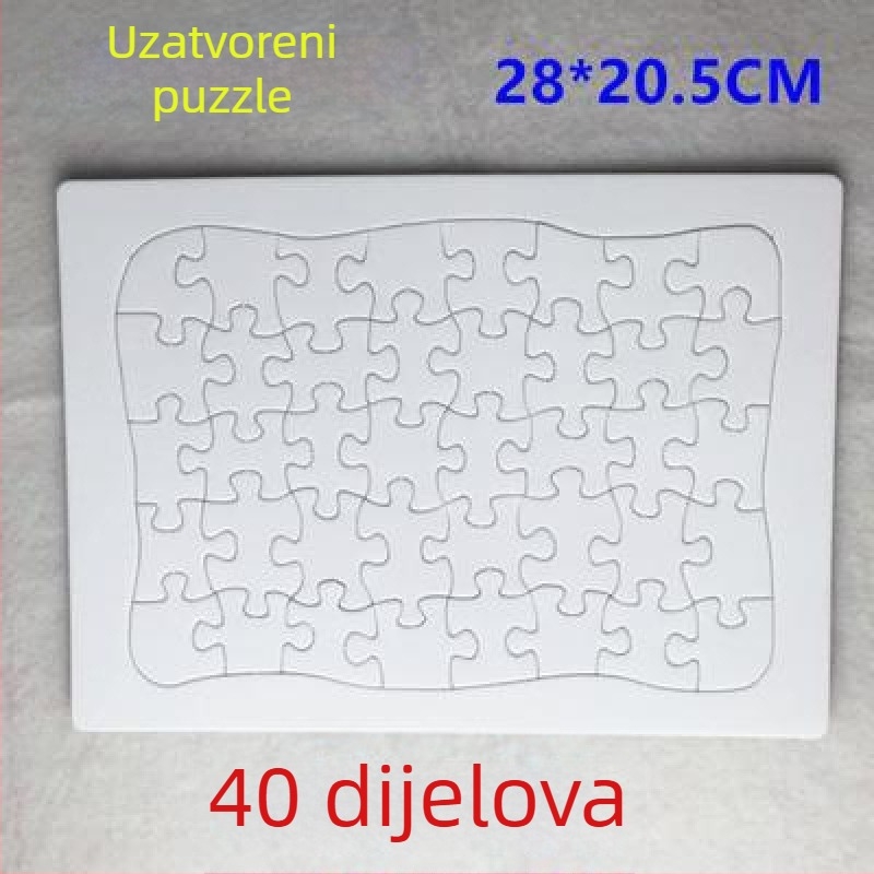 Plastični 3D puzzle za djecu 4–6 godina, mogućnost prilagodbe, metoda obrade: Drugo