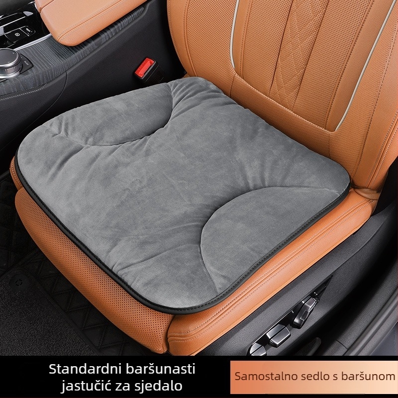 Ruoshang Grafenska Grijana Jastučnica Za Sjedište, USB Napajanje 5V, Gornji Sloj od Velura, Unisex, Za Auto i Ured