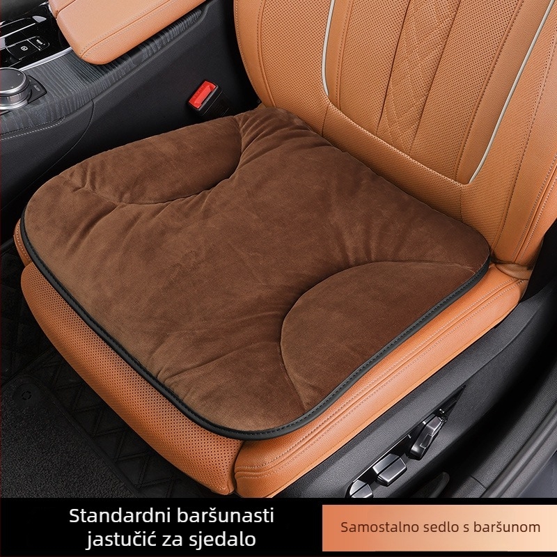 Ruoshang Grafenska Grijana Jastučnica Za Sjedište, USB Napajanje 5V, Gornji Sloj od Velura, Unisex, Za Auto i Ured
