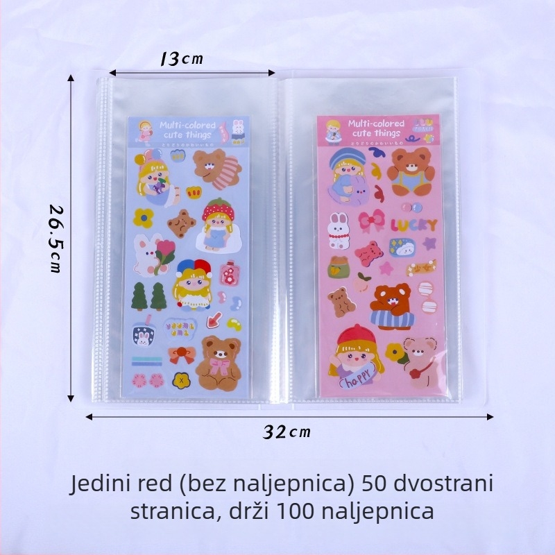 Yueshi fotoalbum s izmjenjivim listovima, 50 stranica, prilagodljiv dizajn, privatna marka na raspolaganju