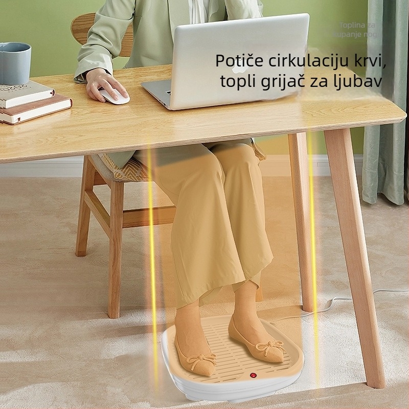 CK-II USB grijaća podloga za stopala – grijani jastučić za stopala za dom i ured, PP materijal, unisex, papuče/kućna obuća