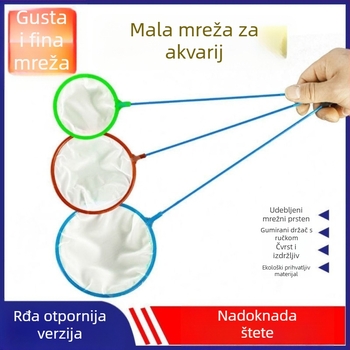 Ručna mreža za akvarij, mreža za zlatne ribe, mreža za akvarij — Materijal: 1