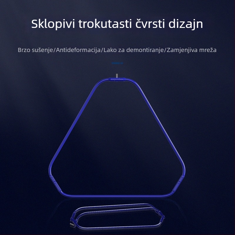 Jiajiaoni mreža za ribolov s glavom mreže – Ultra lagana, Ultra tvrda, materijal: Drugo