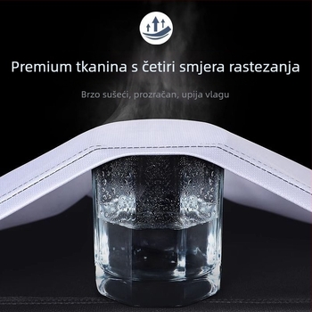 Muška sportska majica s dugim rukavima, brzo sušeći poliester, slobodan kroj, okrugli vrat, kontrastni detalji, 160–180 g/m²