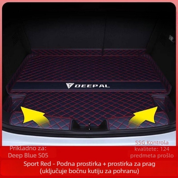 Zadnji tepih prtljažnika za Changan Deep Blue S05 uz obrub unutarnjeg dekora