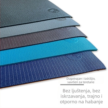 Joga podloga od iyogasports — PVC visoke gustoće, debljina 6 mm, težina 3200 g