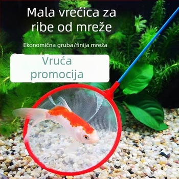 Akvaristička oprema — ručna mreža za ribe za zlatice i tropske ribe; Materijal: Drugo; Težina: 8–30 g; Uvoz: Ne