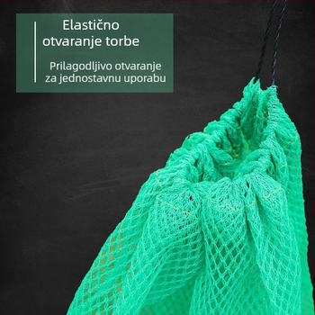 Sklopiva prijenosna vreća za ribu s finom mrežom od najlona (Brend: CaseEdge/Kesdigo)
