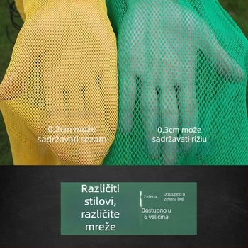 Sklopiva prijenosna vreća za ribu s finom mrežom od najlona (Brend: CaseEdge/Kesdigo)