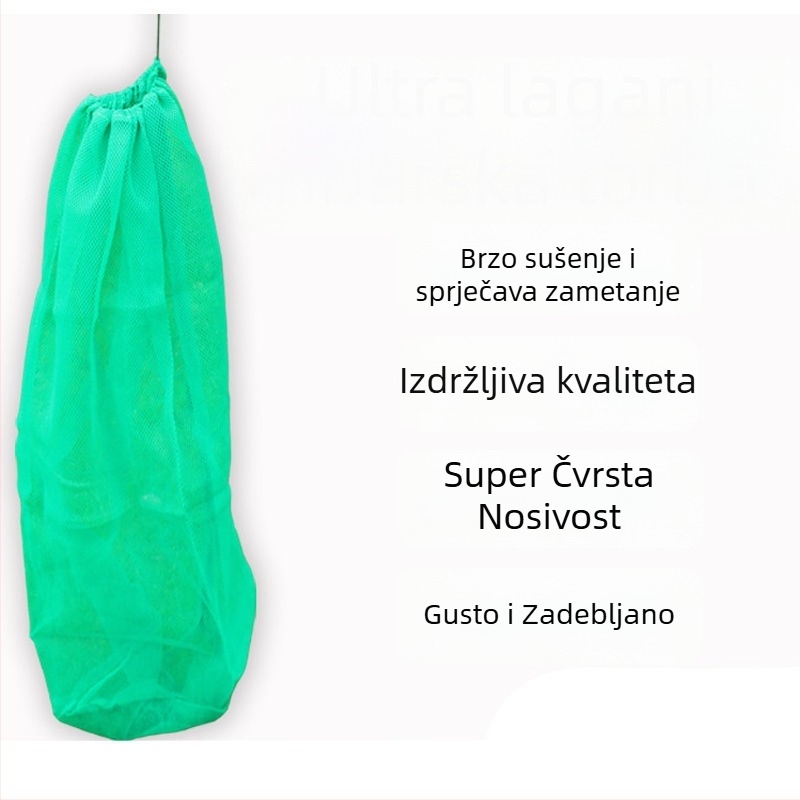 Sklopiva prijenosna vreća za ribu s finom mrežom od najlona (Brend: CaseEdge/Kesdigo)