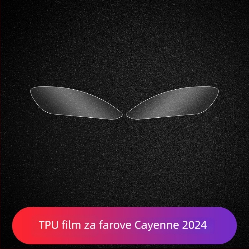 Zaštitni film zaslona središnje ploče Porsche – PET materijal, otporan na temperaturu, Model LY, Cayenne/Taycan/Panamera/Macan