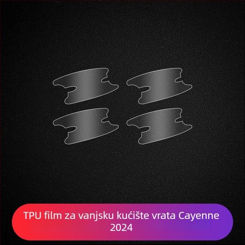 Zaštitni film zaslona središnje ploče Porsche – PET materijal, otporan na temperaturu, Model LY, Cayenne/Taycan/Panamera/Macan