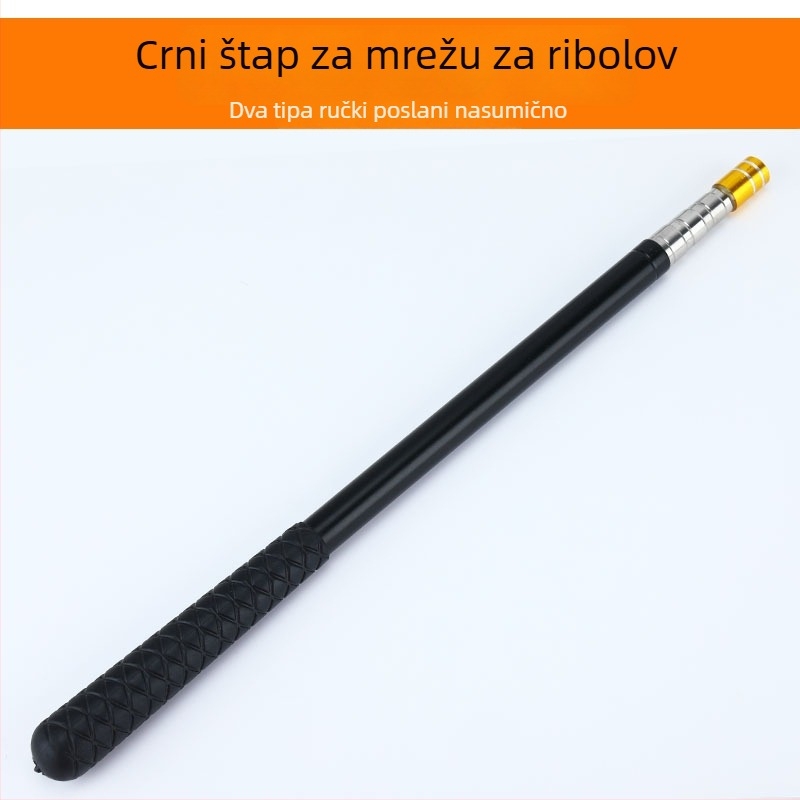 Teleskopska mrežna štapa za ribolov od nehrđajućeg čelika