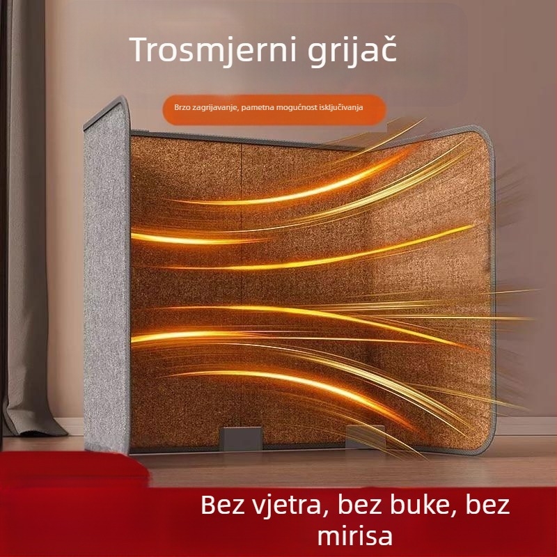 Podgrijavajuća podloga za stopala ispod stola s USB/strujnim napajanjem i daljinskim upravljanjem