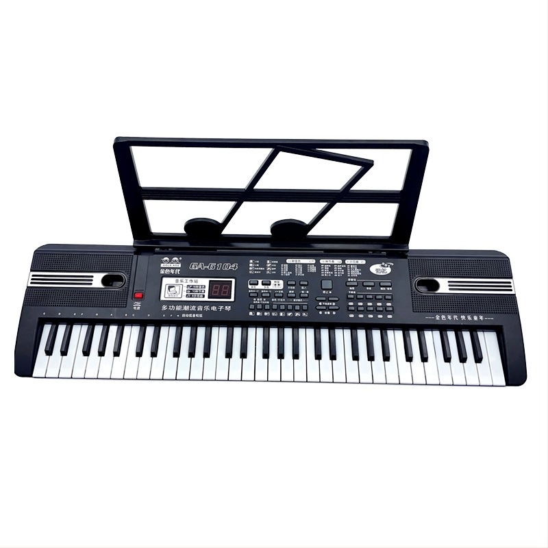 61-klavijenski elektronički organ za ranu edukaciju, PVC materijal, Golden Age, za djecu od 4 do 6 godina