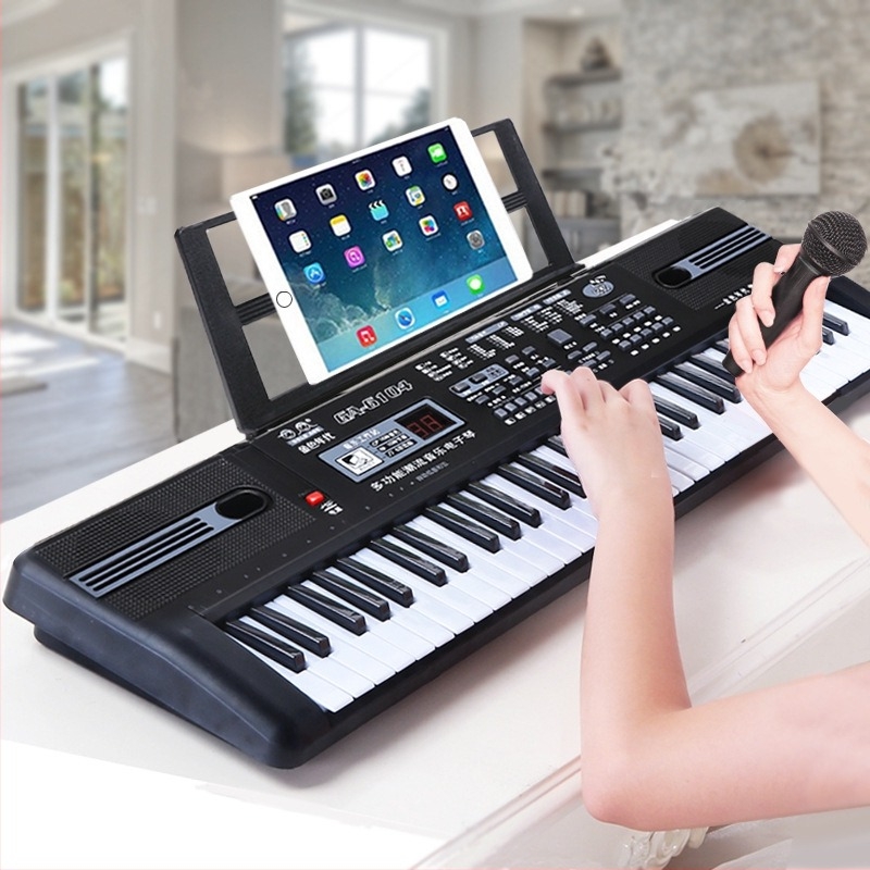 61-klavijenski elektronički organ za ranu edukaciju, PVC materijal, Golden Age, za djecu od 4 do 6 godina