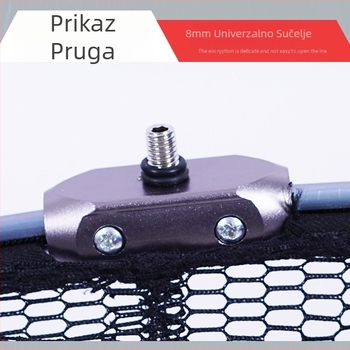Nano-materijalna mrežna glava, aluminijska legura, okruglog/trouglastog/ventilatornog oblika, nosivost 50, dubina 50