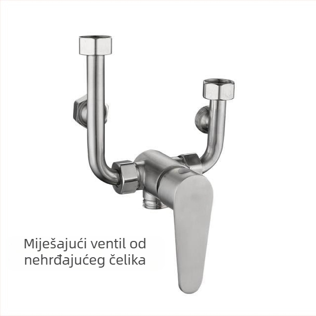 Kombinirani ventil za električni bojler od 304 nehrđajućeg čelika, priključak 1/4-inch, radni tlak 1,2 MPa, topla voda 75°C