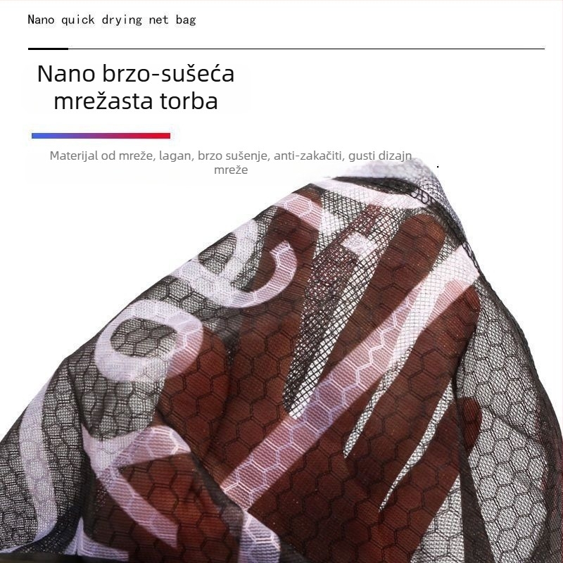 Debljena aluminijska legura glava mreže za ribolov, brzo sušenje, protiv zaplitanja, za Black Pit fly fishing (Materijal mreže: Drugi; Nosivost: Druga; Dubina: Druga)