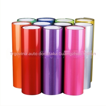 Film za stražnja svjetla automobila – laserski uzorak saćaste mreže, PVC materijal, ljepilo