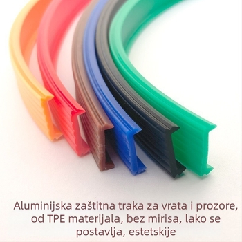 TPE izolacijski trak za aluminijske prozore i vrata s toplinskim prekidom, zaštita od prašine, otporan na koroziju i trošenje, dekorativni poklopac i zvučno izolirani okvir