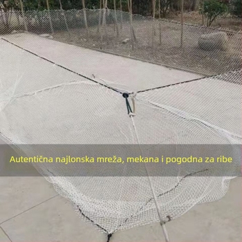 Pokrovna najlon mreža za ribnjak za uzgoj riba, izolacijska mreža za mlade ribe