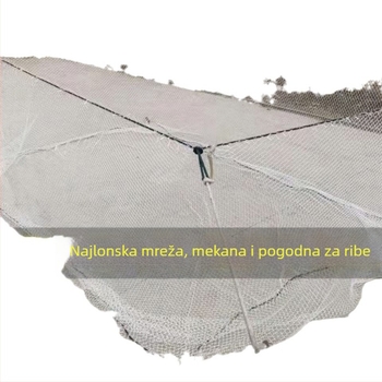 Pokrovna najlon mreža za ribnjak za uzgoj riba, izolacijska mreža za mlade ribe