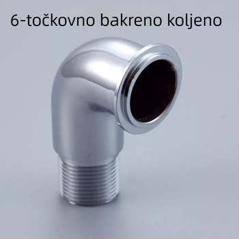 Ventil za ispiranje toaleta – bakar/nerđajući čelik, Quanlongquan, model 556355, šifra proizvoda TB592771572456, mogućnost prilagodbe