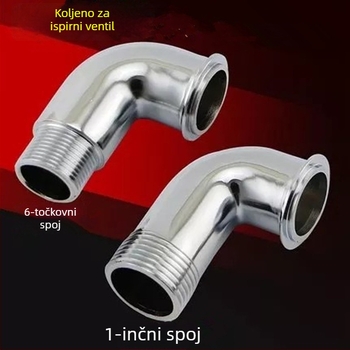 Ventil za ispiranje toaleta – bakar/nerđajući čelik, Quanlongquan, model 556355, šifra proizvoda TB592771572456, mogućnost prilagodbe