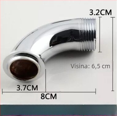 Ventil za ispiranje toaleta – bakar/nerđajući čelik, Quanlongquan, model 556355, šifra proizvoda TB592771572456, mogućnost prilagodbe