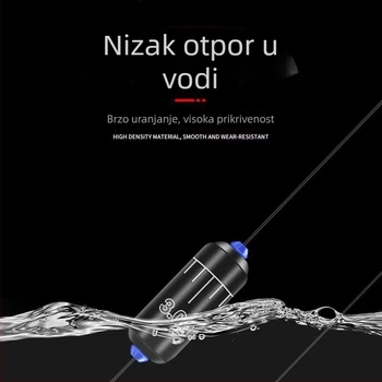 Olovni ribolovni utezi s mekanim jezgrom i zaobljenim rubovima, u veleprodaji