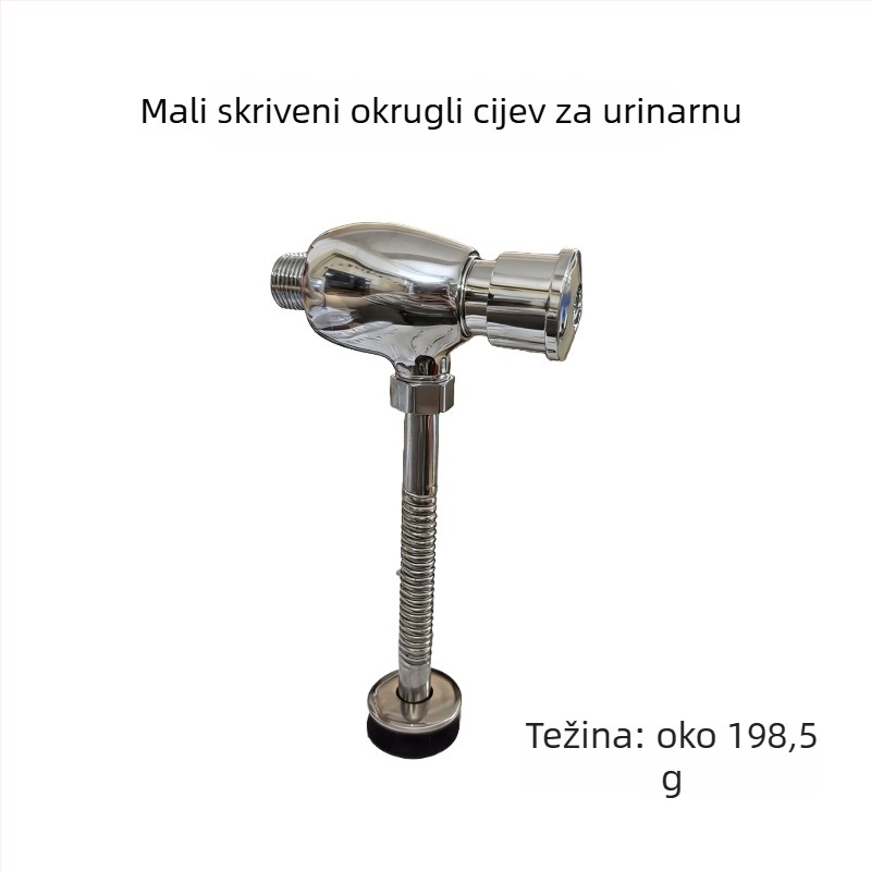 Ventil za ispiranje pisoara i WC-a | legura tijela, ispiranje 3–6 s, radni tlak 0,2–0,6 MPa, model: pritiskni-ispirni ventil