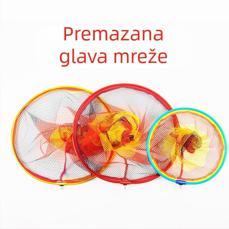 Yujia aluminijska legura glava mreže za ribolov
