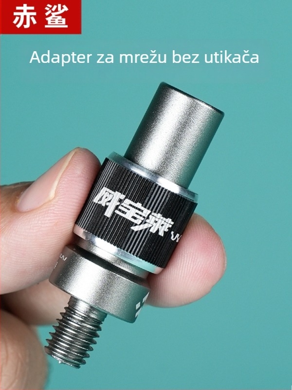 Brzi otpuštajući spoj aluminijske legure za štap mreže — univerzalna mrežna glava