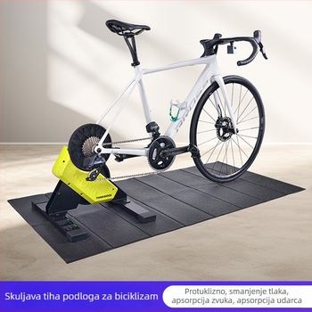 Sklopiva podloga za trkački pojas – protuklizna, otporna na udarce, zvučno izolirana, povećana debljina, prilagodljiva (PVC, 6 mm, 2100 g)