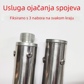 Prilagođeni cijevni spojnici s navojem, ugljični čelik, redukcijske i konverzijske glave, muško/žensko spojnice za stupove