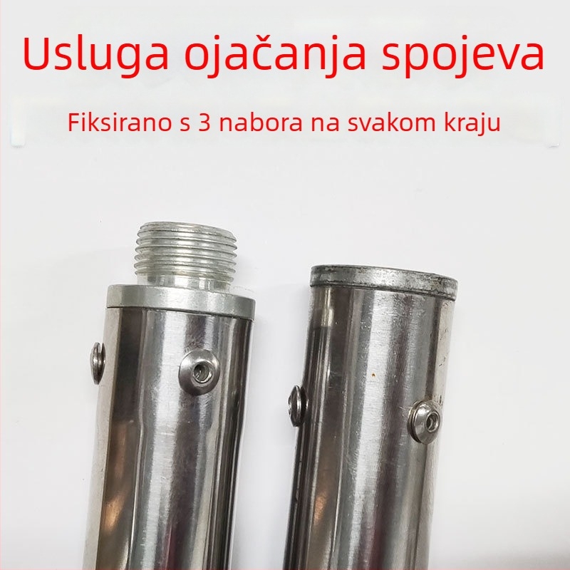 Prilagođeni cijevni spojnici s navojem, ugljični čelik, redukcijske i konverzijske glave, muško/žensko spojnice za stupove