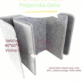 Podloga za grijanje stopala napajanje preko mreže — 220 V, 165 W, model Nhx-01, Sheng dehui